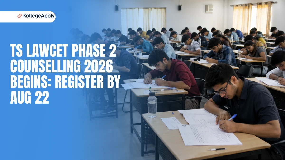 TS LAWCET Phase 2 Counselling 2026 Begins: Register by Aug 22