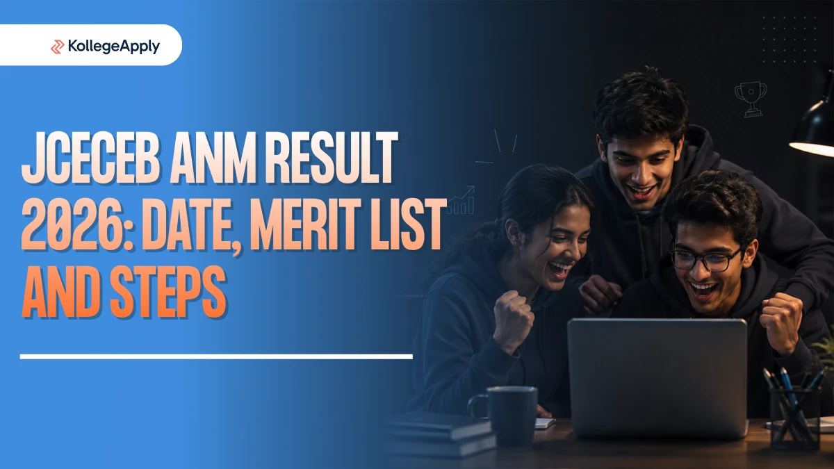 JCECEB ANM Result 2026: Date, Merit List and Steps