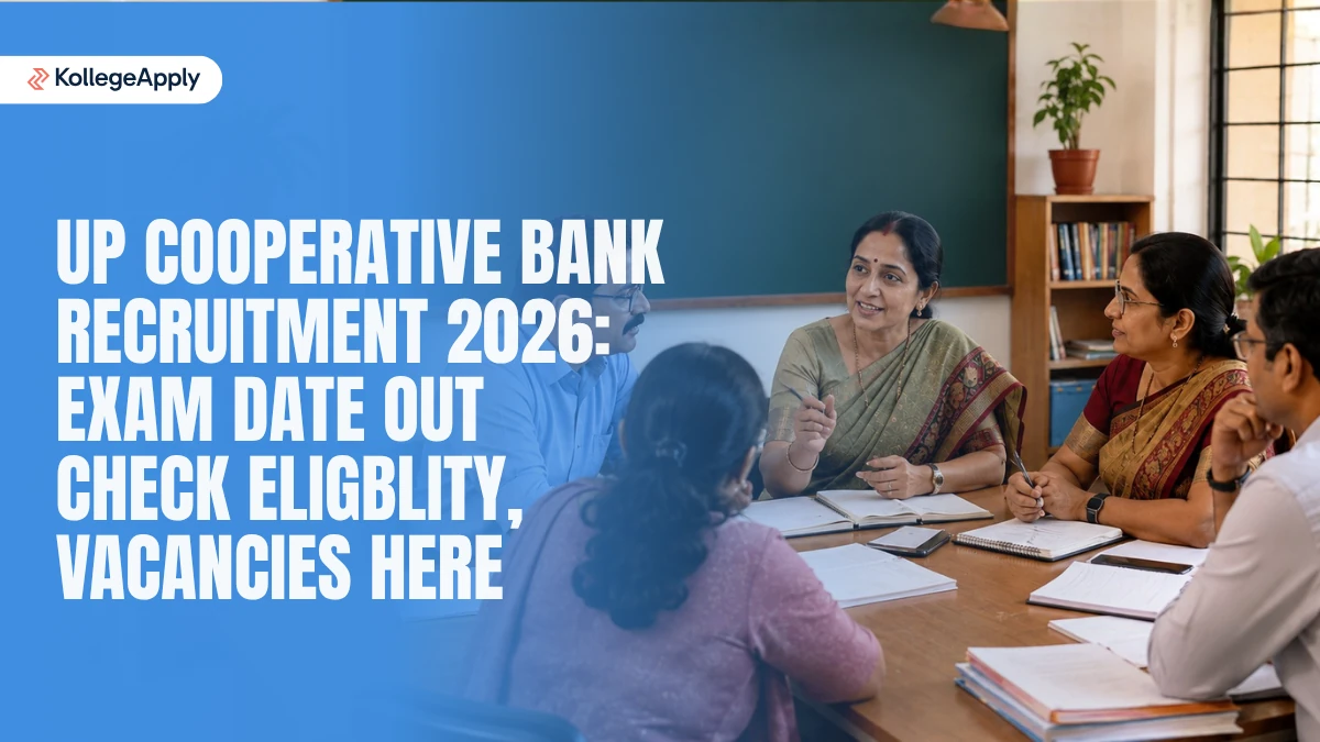 UP Cooperative Bank Recruitment 2026: Exam Date Out, Check 116 Vacancies, Schedule here