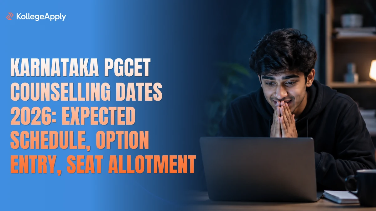 Karnataka PGCET Counselling Dates 2026: Expected Schedule, Option Entry, Seat Allotment Here
