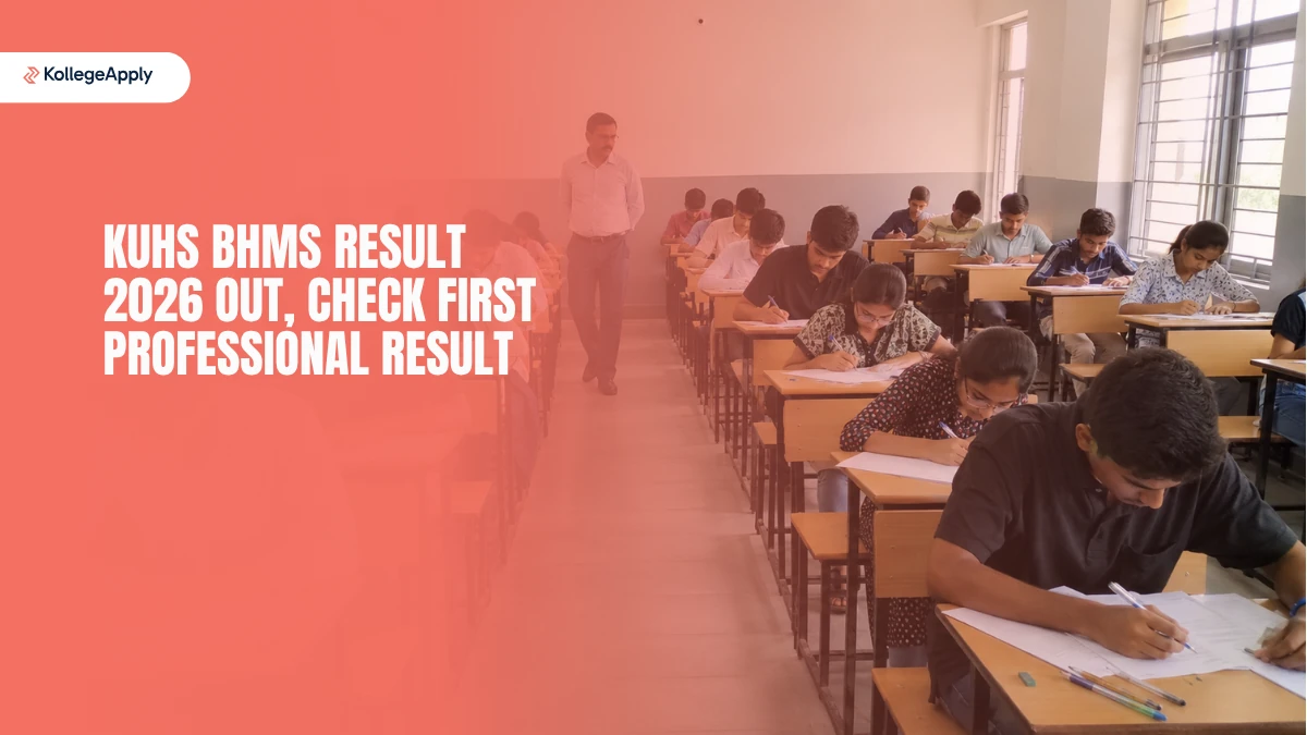 KUHS BHMS Result 2026 Out, Check First Professional Result