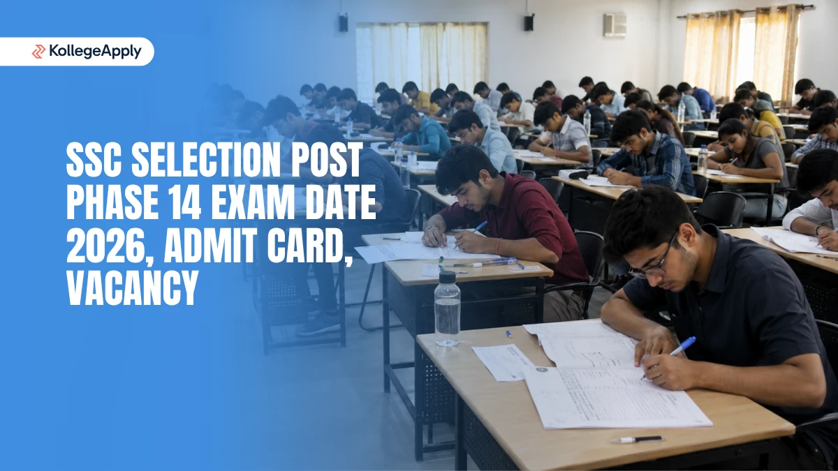 SSC Selection Post Phase 14 Exam Date 2026, Admit Card, Vacancy