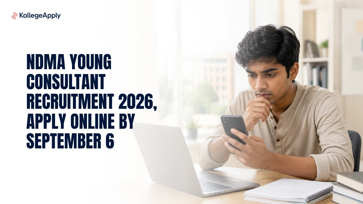 NDMA Young Consultant Recruitment 2026, Apply Online by September 6