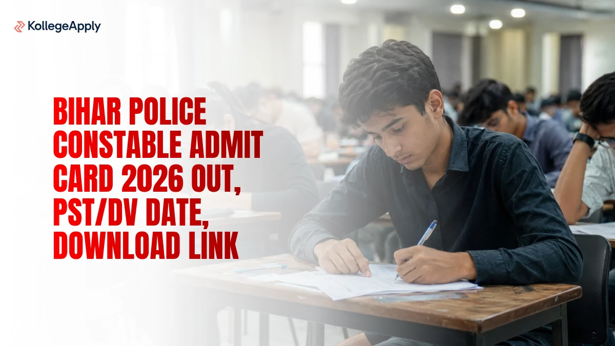 Bihar Police Constable Admit Card 2026 Out, PST/DV Date, Download Link
