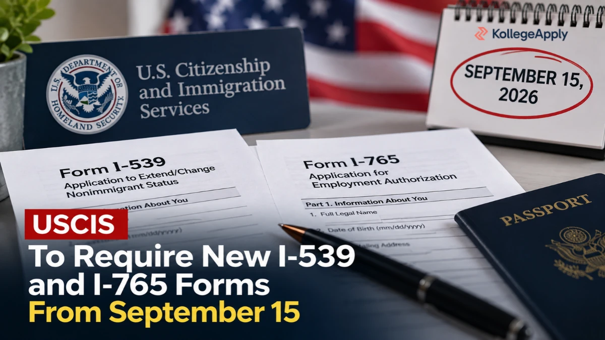 USCIS to Require New I-539 and I-765 Forms From September 15