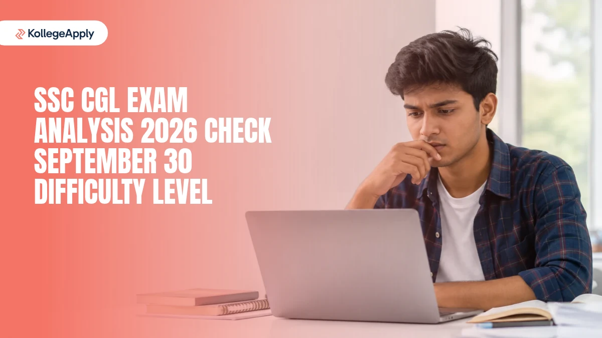 SSC CGL Exam Analysis 2026 Check September 30 Difficulty Level